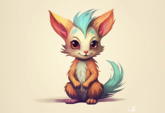 Adorable Numbat Kawaii Animal Digital Art for Your Projects