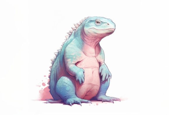 Bring Adorable Charm to Your Projects with Komodo Kawaii Animal