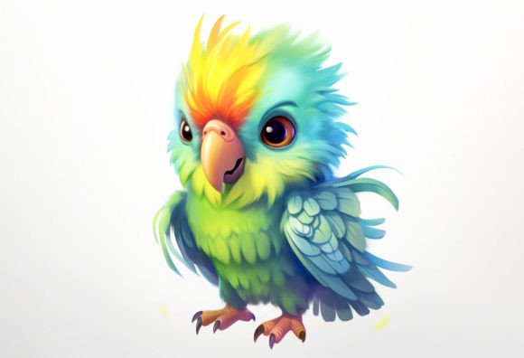 Charming Parrot Kawaii Animal: A Designer's Guide