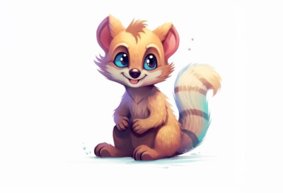 Coati Kawaii Animal: A Touch of Whimsy for Your Creative Projects