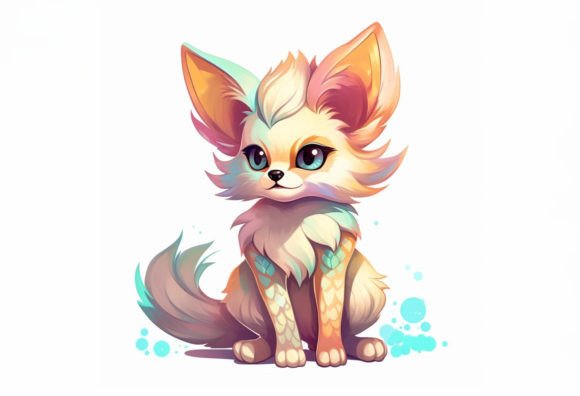 Coyote Kawaii Animal: A Playful Asset for Modern Creators