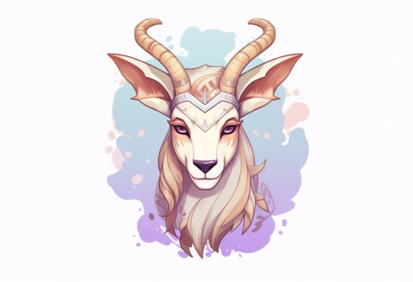 Discover the Charm of Eland Kawaii Animal Digital Art