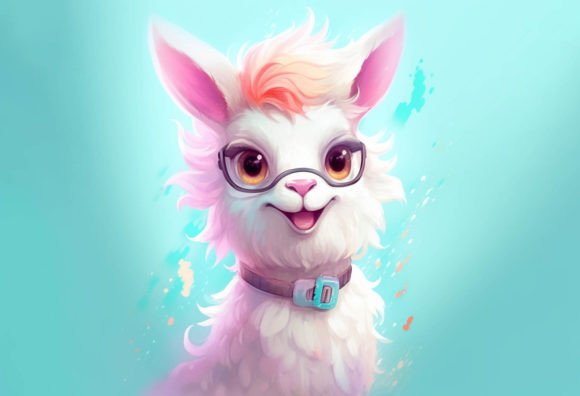 Llama Kawaii Animal: A Playful Touch for Creative Projects