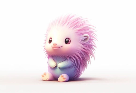 Meet the Echidna Kawaii Animal: Your New Favorite Design Asset