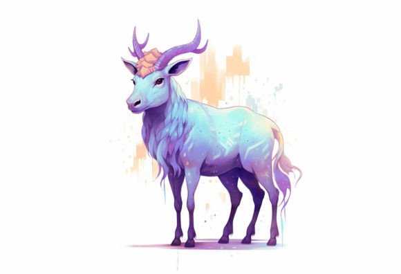Nilgai Kawaii Animal: A Playful Charm for Your Creative Projects