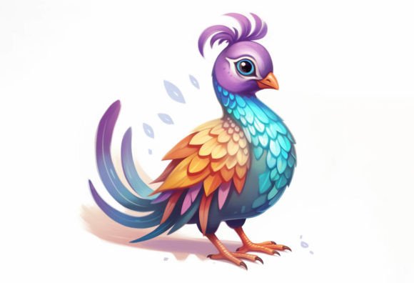 Pheasant Kawaii Animal: Whimsy for Your Creative Projects