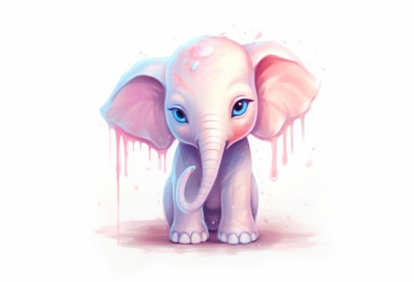 The Irresistible Appeal of Elephant Kawaii Animal in Modern Design