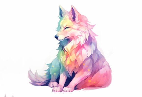 Wolf Kawaii Animal: A Creative Asset for Modern Designers